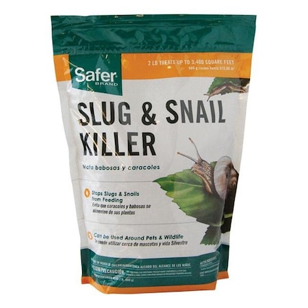 Safer Brand 7794886 2 Lbs Slugs & Snails Killer